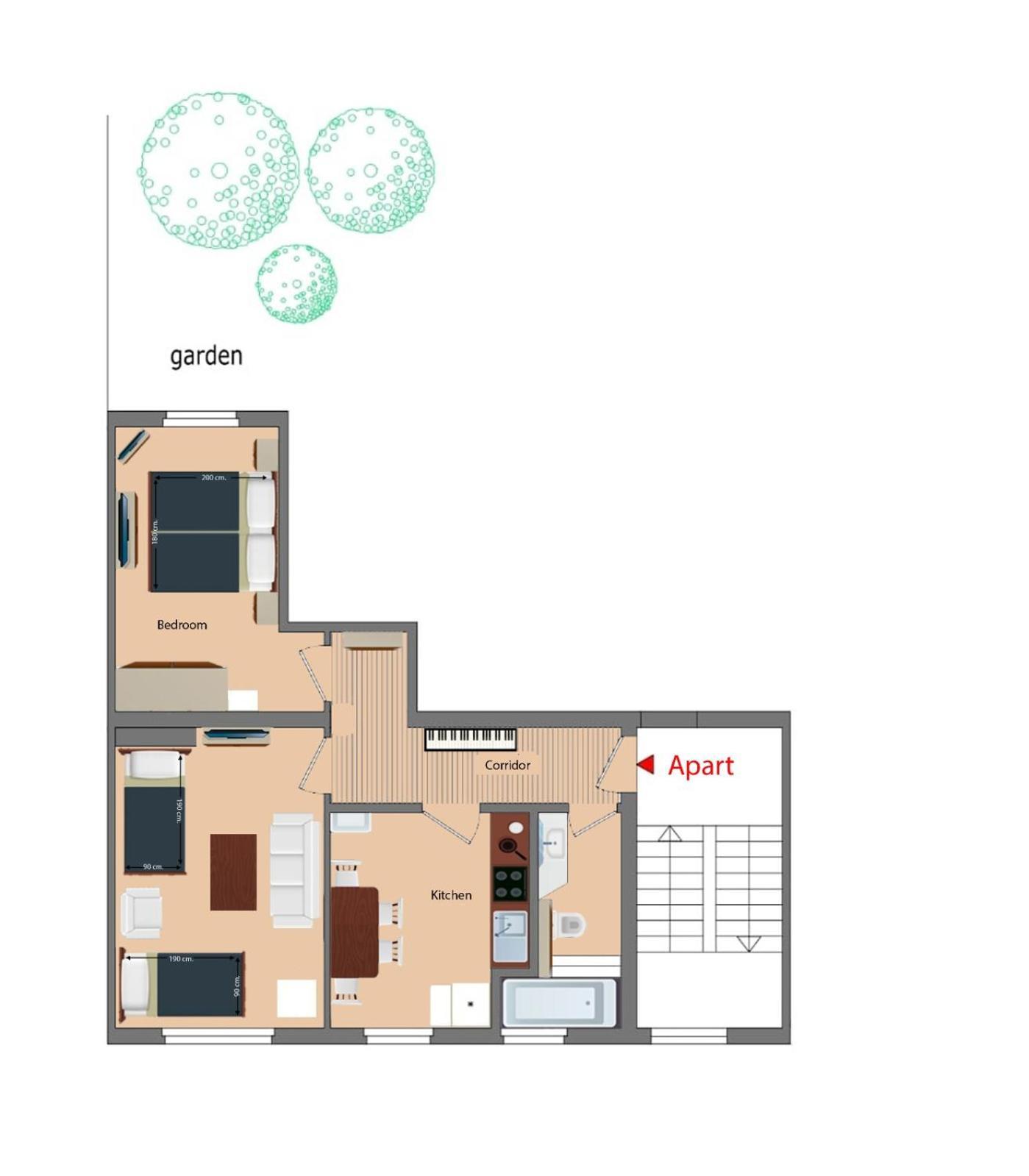 Golden Apartment